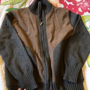 Men’s zip sweater or cardigan